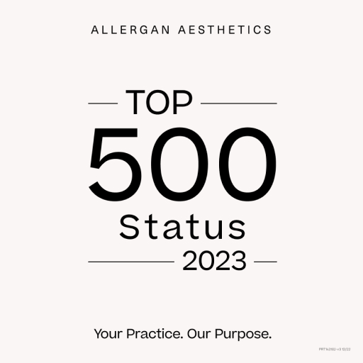 Top 500 Allergan Aesthetics Account